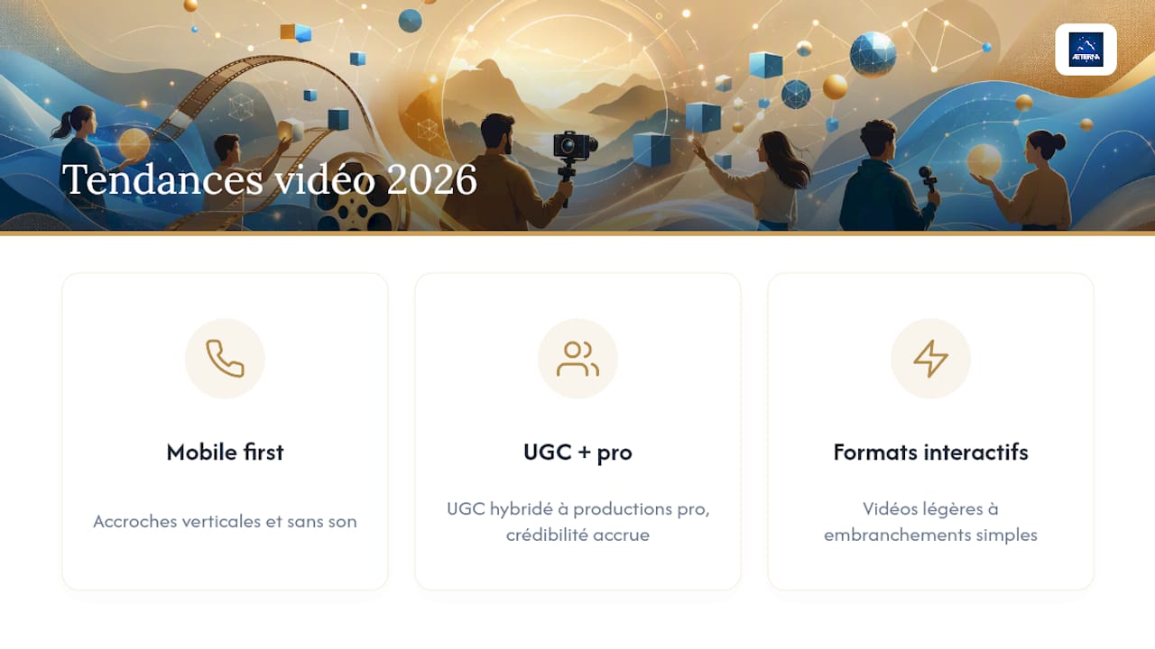 Les trois grandes tendances du storytelling vidéo en 2026