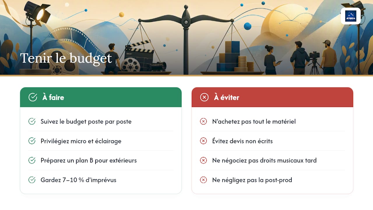 Comment tenir son budget sans sacrifier la qualité — overview diagram