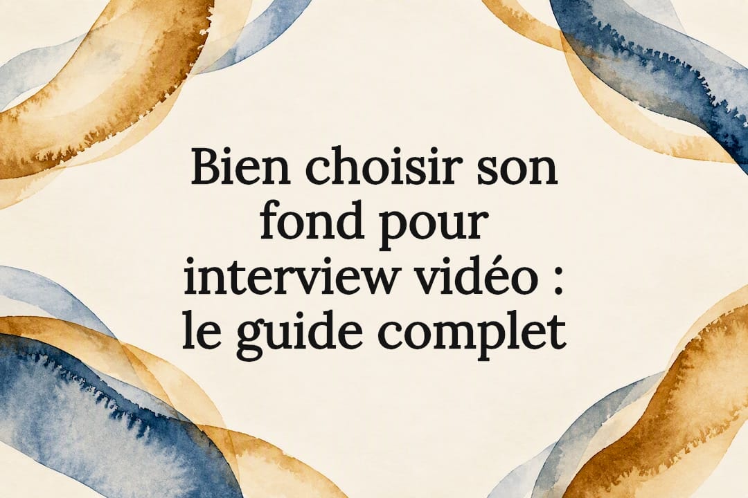 Cadre aquarelle pour le titre d’un article