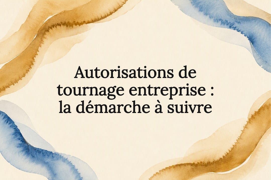 Titre générique sur les autorisations de tournage