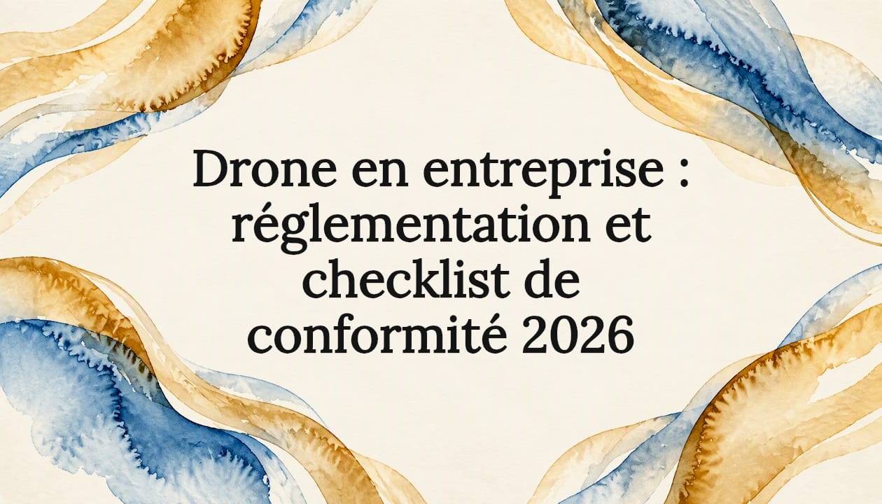 Plan éditorial sur la conformité des drones