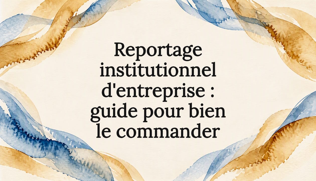 Carte titre bordée de rubans aquarellés